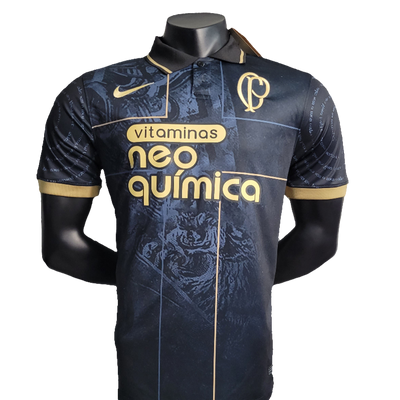 Corinthians 23/24 Polo Edition Jersey - Black - Fan Version