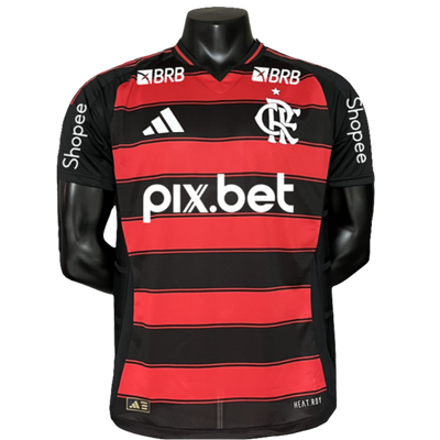 Flamengo 25/26 I Home Jersey - All Sponsors - Player Version