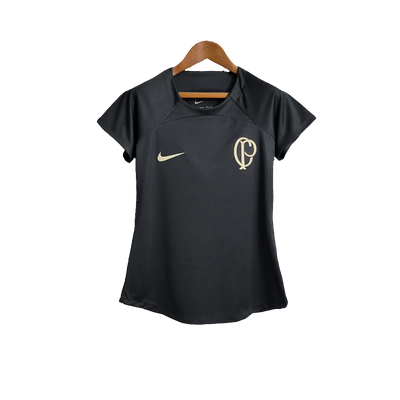 Corinthians 22/23 Training Jersey - Black - Women's