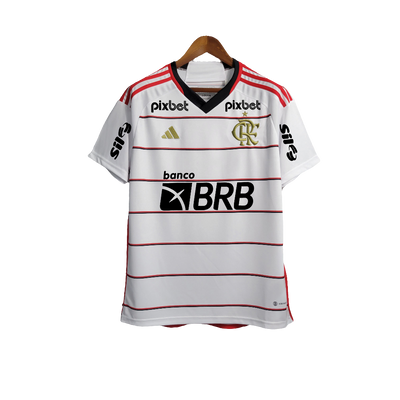 Flamengo 23/24 II Away Jersey - All Sponsors - Fan Version