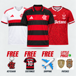 COMBO Flamengo Home, Away and Third 26/27 - 1