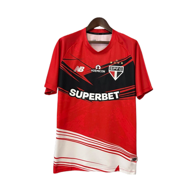 Sao Paulo 25/26 Training Jersey - Red - Fan Version