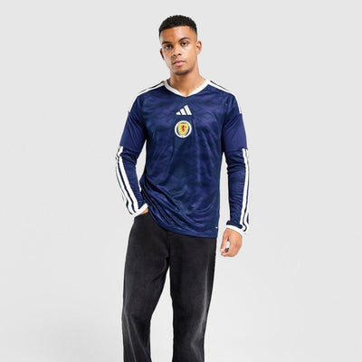 Scotland Home 26/27 Jersey - Fan Version, Long Sleeve