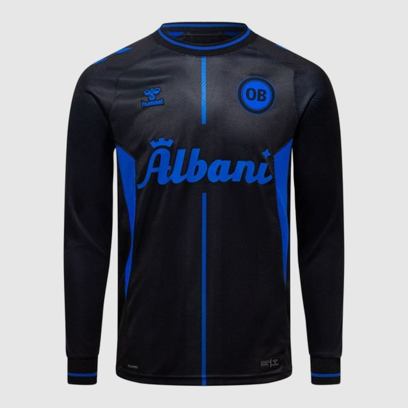Odense BK Away 26/27 Shirt - Fan Version, Long Sleeve