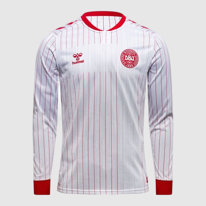 Denmark Away 26/27 Shirt - Player Version, Long Sleeve