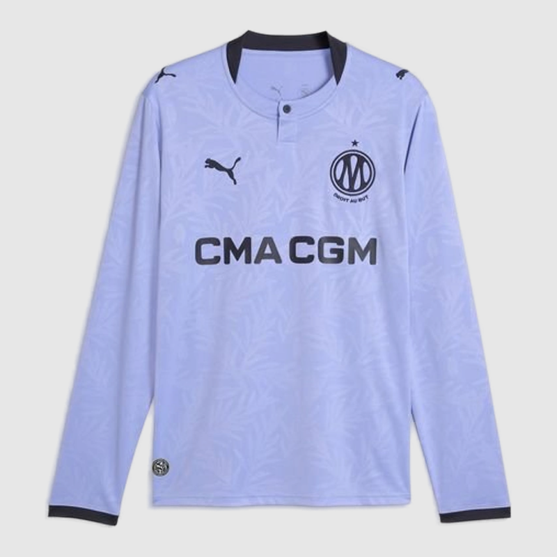 Olympique Marseille Third 26/27 Shirt - Fan Version, Long Sleeve