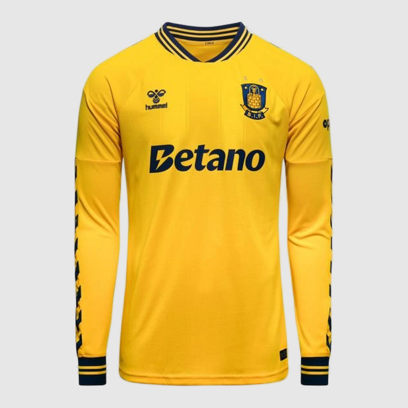 Brondby Home 26/27 Shirt - Fan Version, Long Sleeve