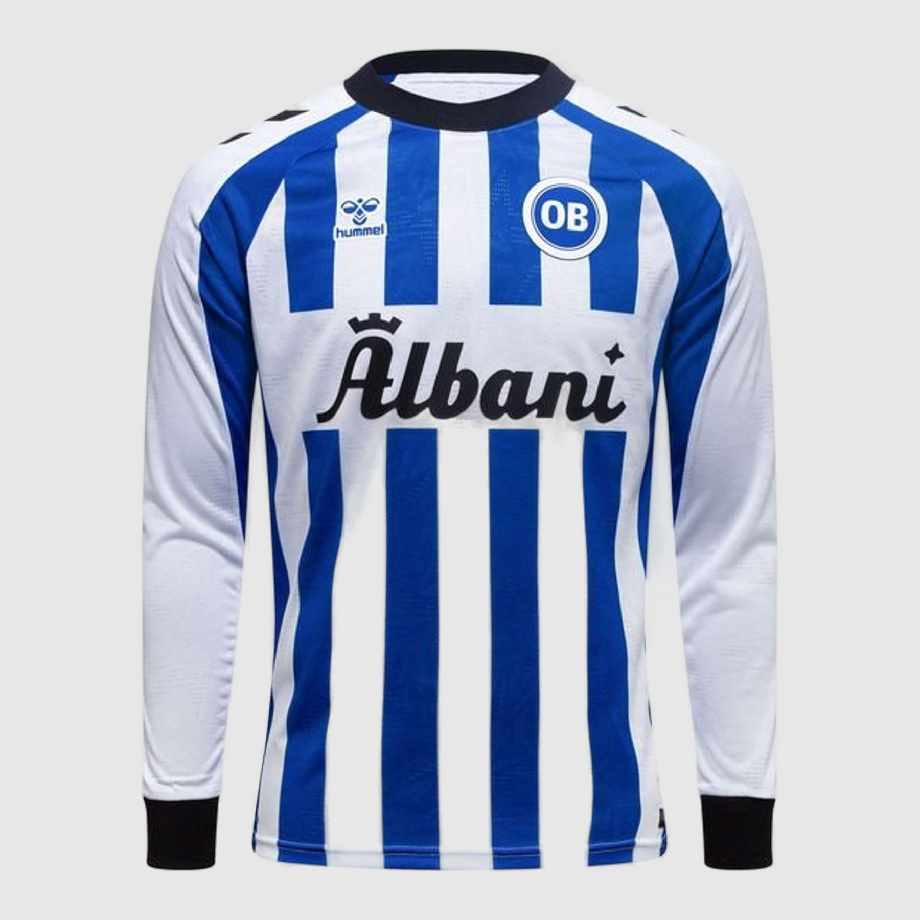 Odense BK Home 26/27 Shirt - Fan Version, Long Sleeve