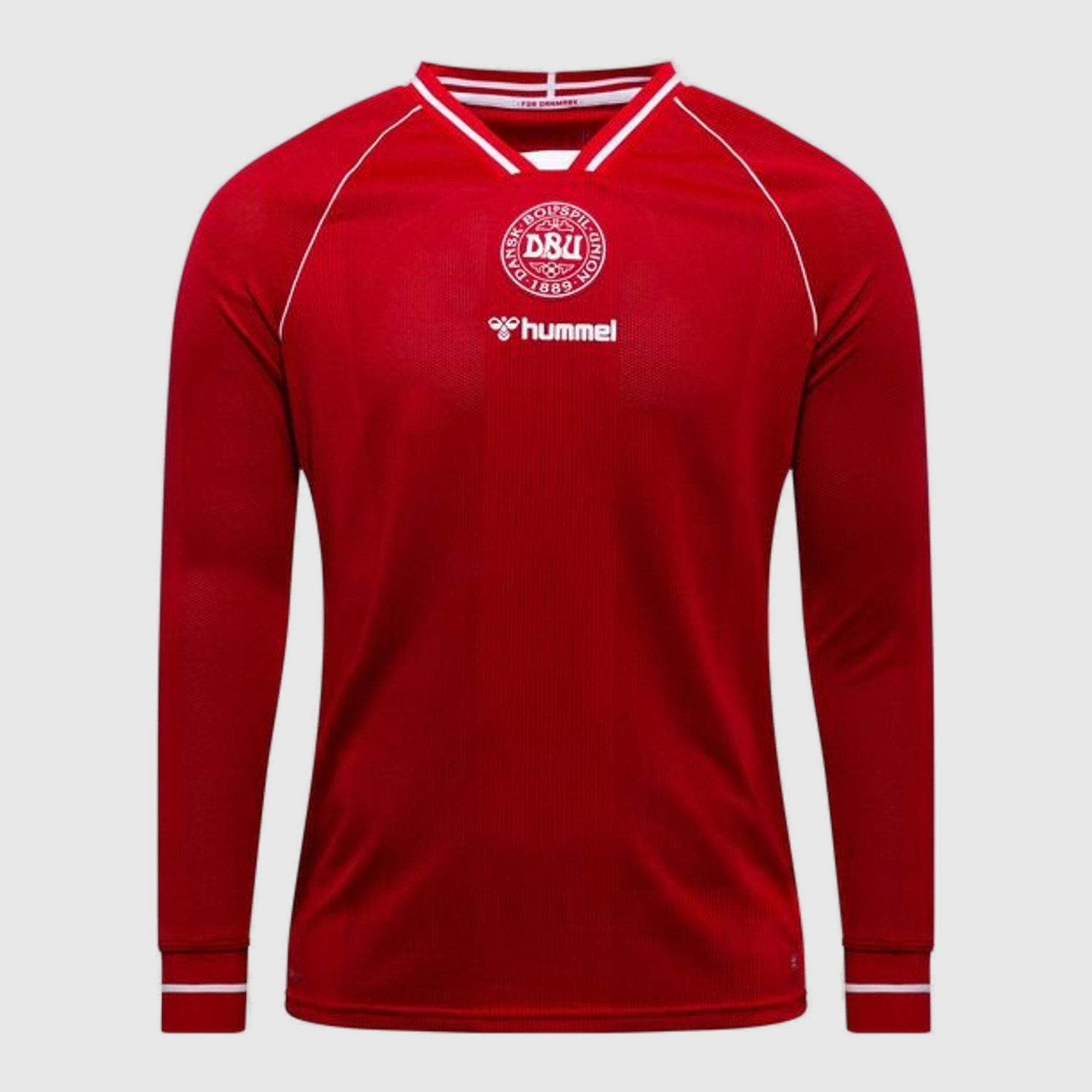 Denmark Home 26/27 Shirt - Player Version, Long Sleeve
