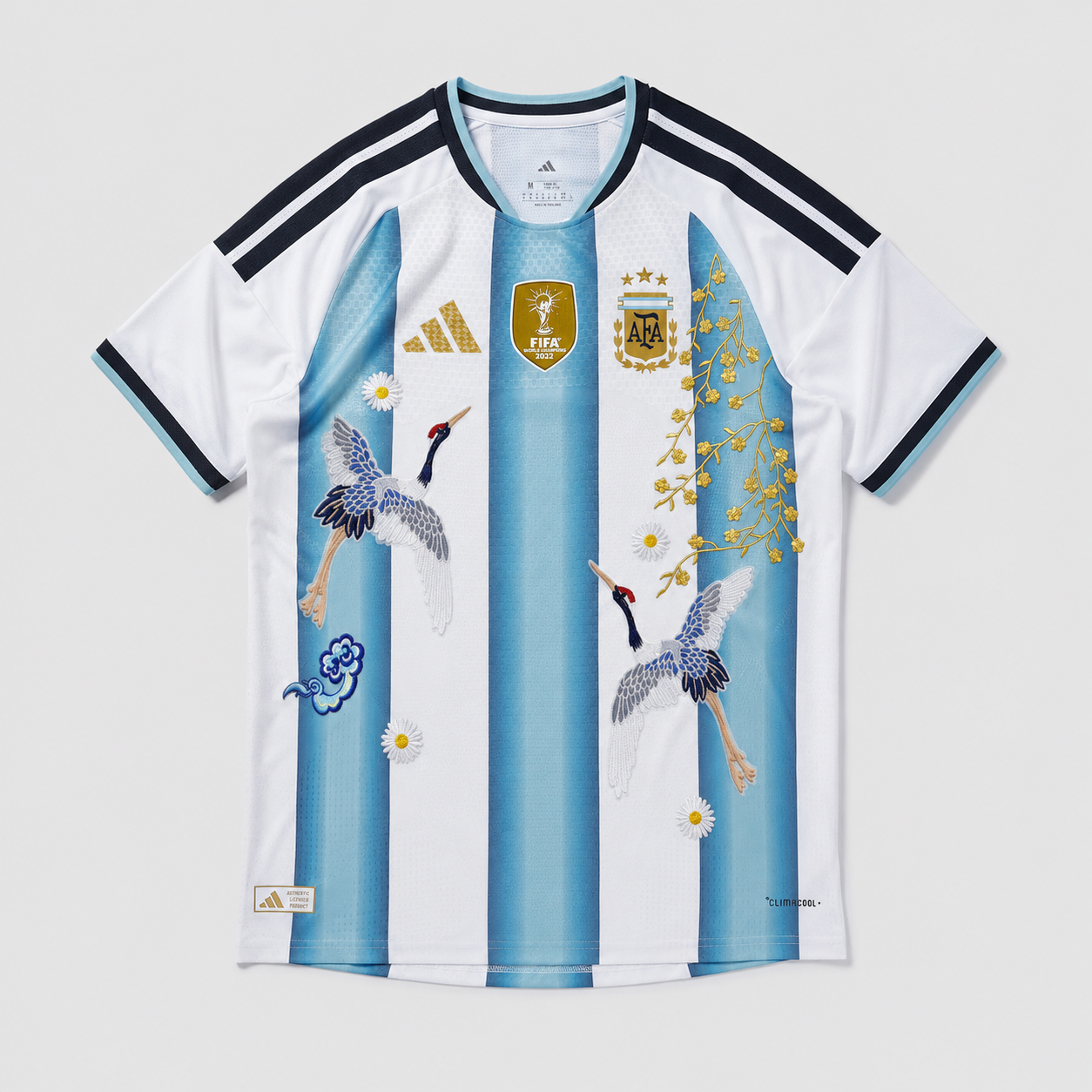 Argentina Home 26/27 Shirt (Embroidered) - Player Version