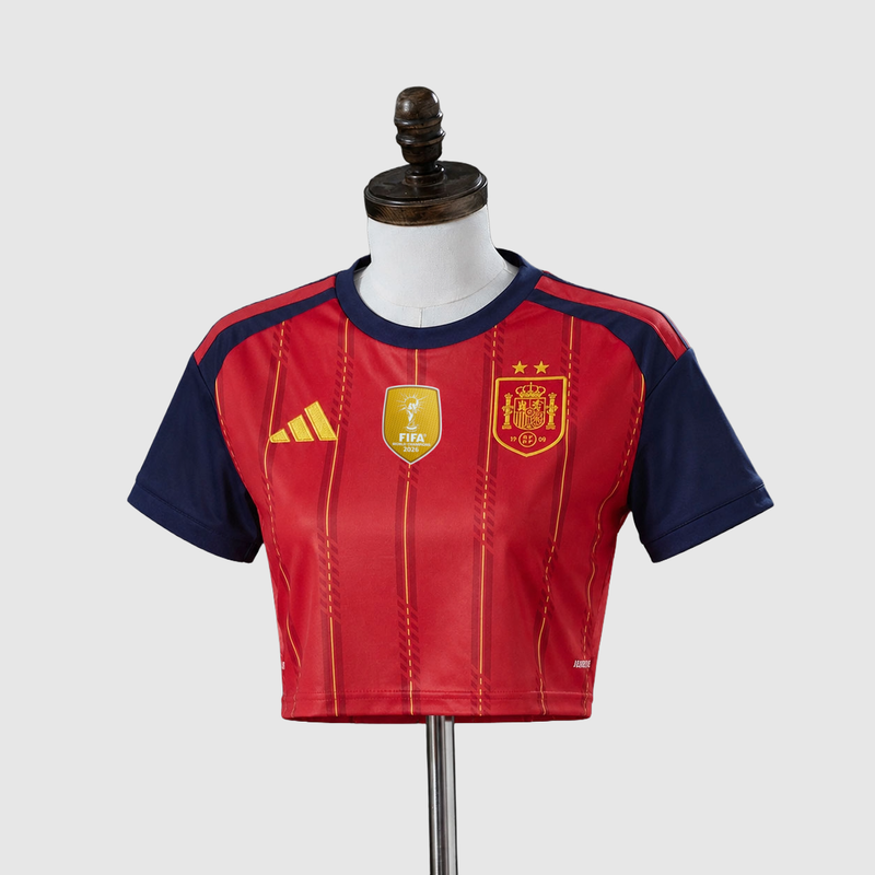 Spain Home 26/27 Shirt (Crop) - Women's, Fan Version