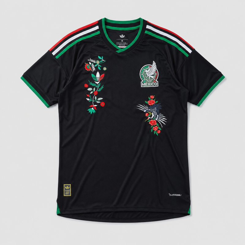Mexico Third 26/27 Shirt (Embroidered) - Player Version