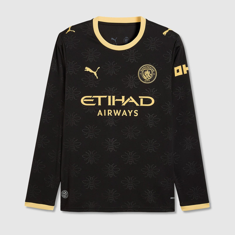 Manchester City Away 26/27 Shirt - Fan Version, Long Sleeve