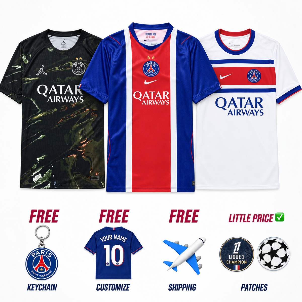COMBO Paris Saint-Germain Latest Releases 26/27