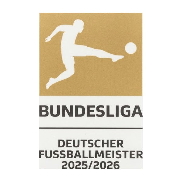 Bayern Bundesliga Champions 2025/26 Sleeve Patch